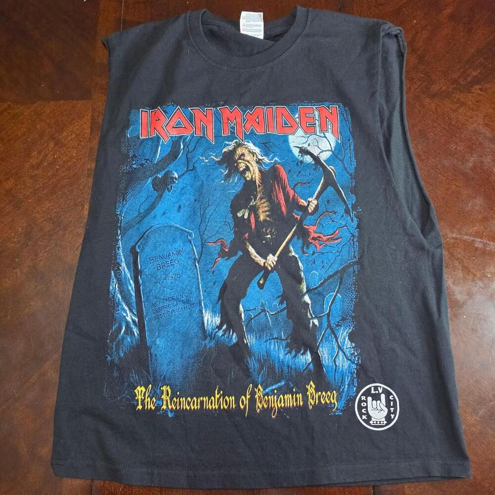Iron Maiden Cut Off Tank Top